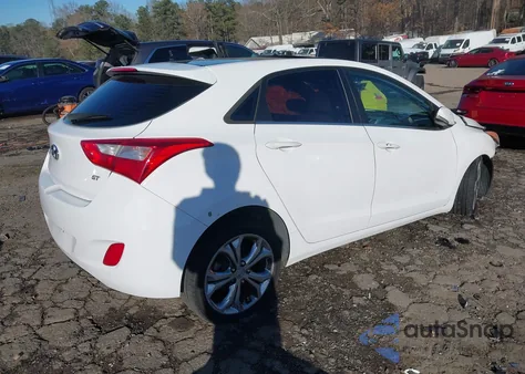2013 Hyundai Elantra Gt из США, поврежденный, VIN KMHD35LE4DU051427